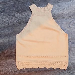 Crop small knit Prarie top REVOLVE